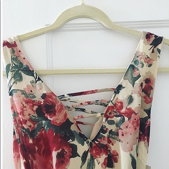 Floral print mini sundress - Picture 3 of 3